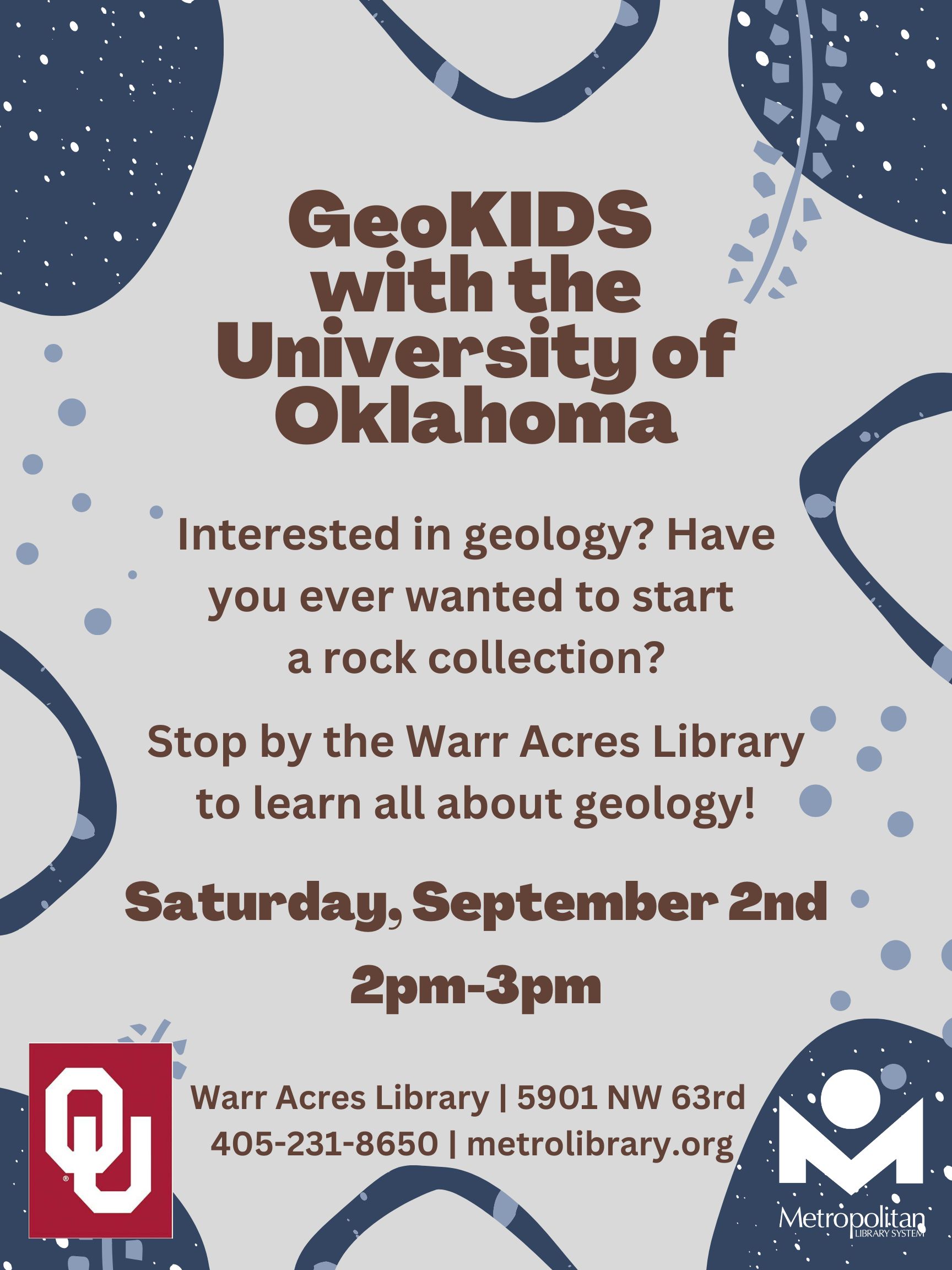 GeoKIDS with the University of Oklahoma Metropolitan Library System